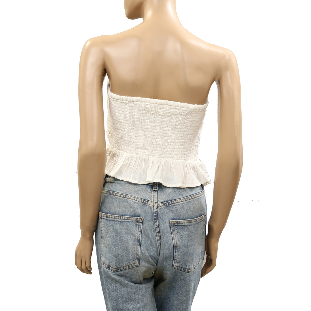 Free People Free-est Fun In The Sun Tube Blouse Top