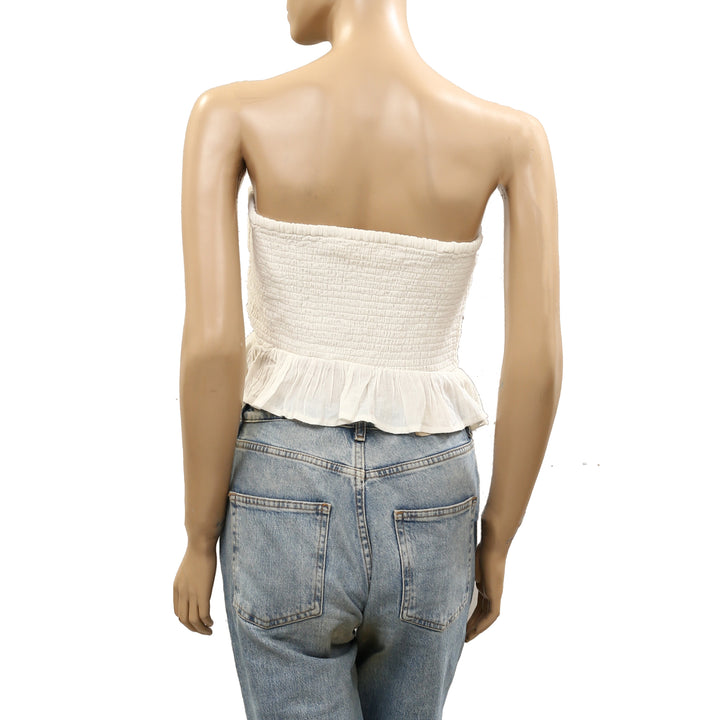 Free People Free-est Fun In The Sun Tube Blouse Top