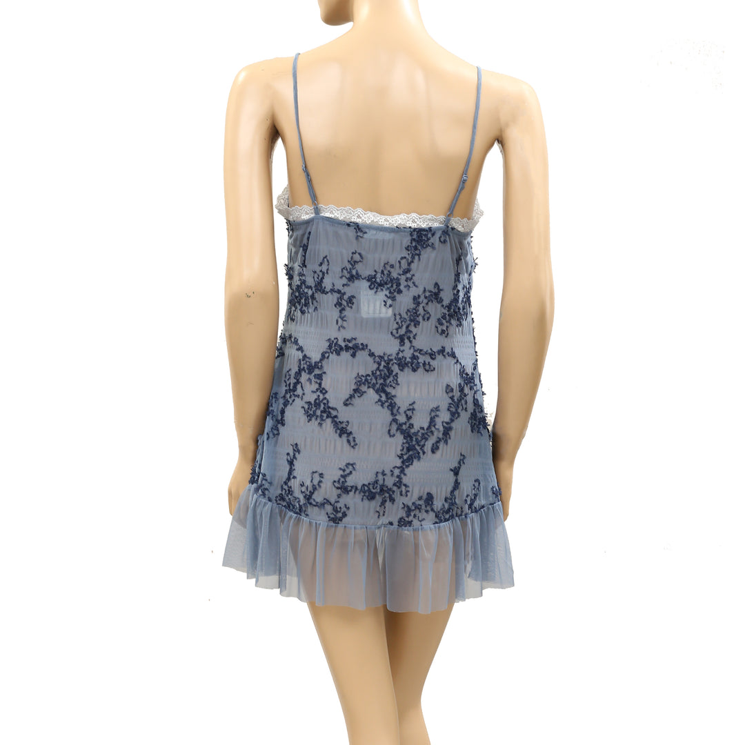 Free People Intimately Night We Met Embroidered Slip Dress