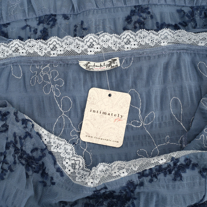 Free People Intimately Night We Met Embroidered Slip Dress