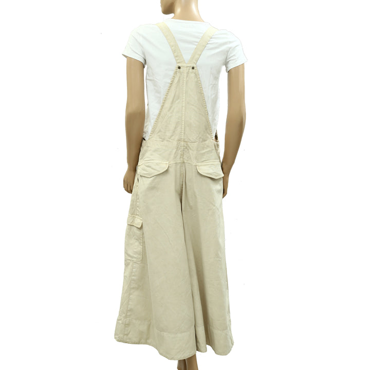 Anthropologie Pilcro Wide-Leg Crop Jumpsuit Dress