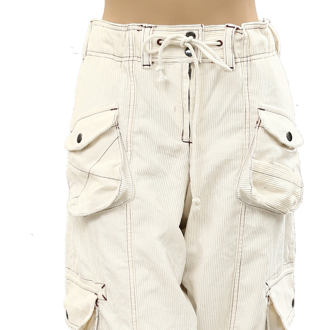 Free People Tahiti Cord Cargo Pants