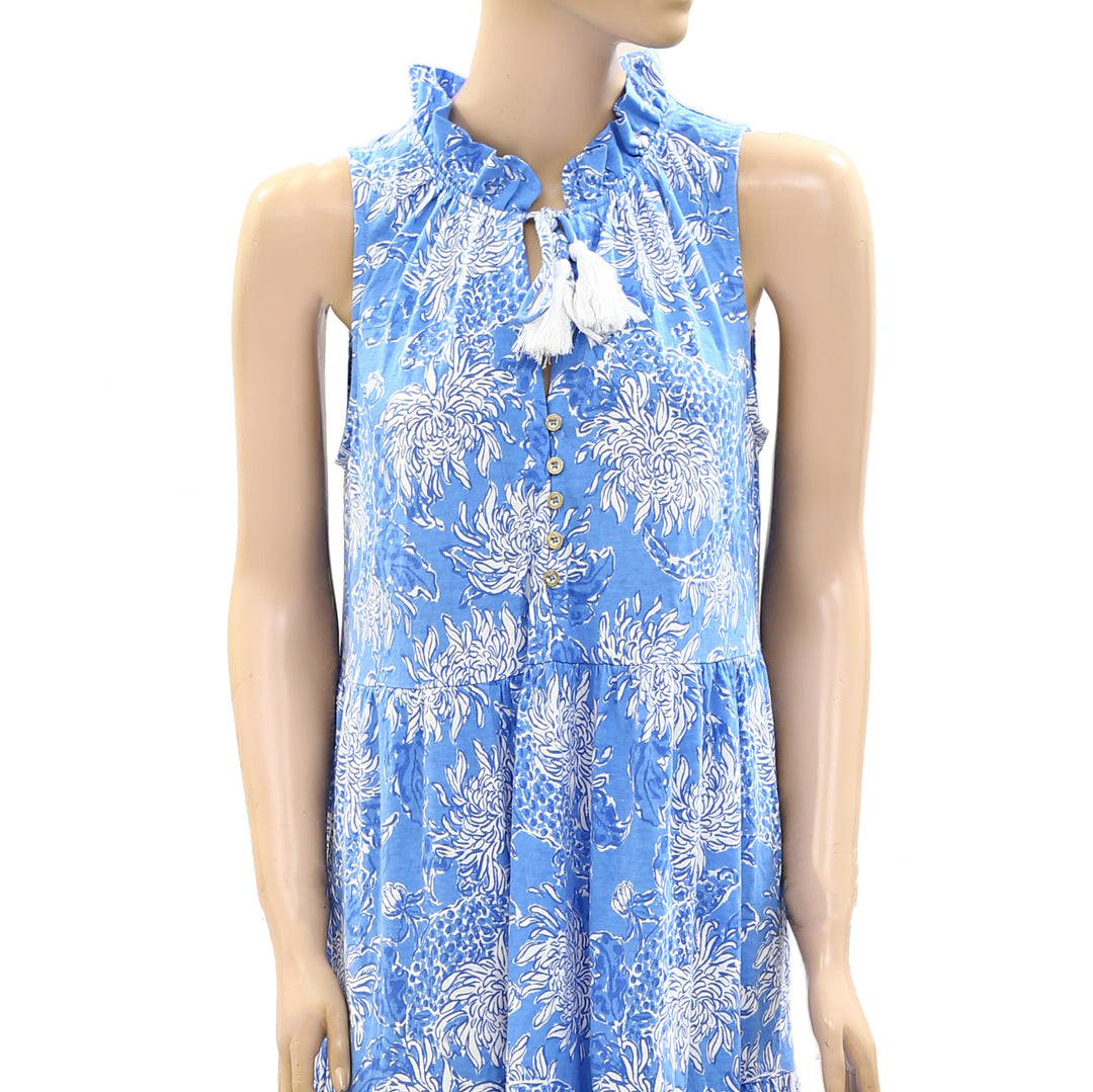 Lilly Pulitzer Malone Ruffle Maxi Dress