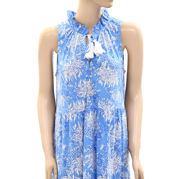Lilly Pulitzer Malone Ruffle Maxi Dress