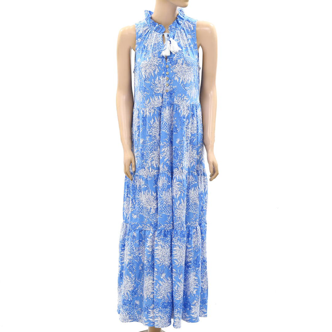 Lilly Pulitzer Malone Ruffle Maxi Dress