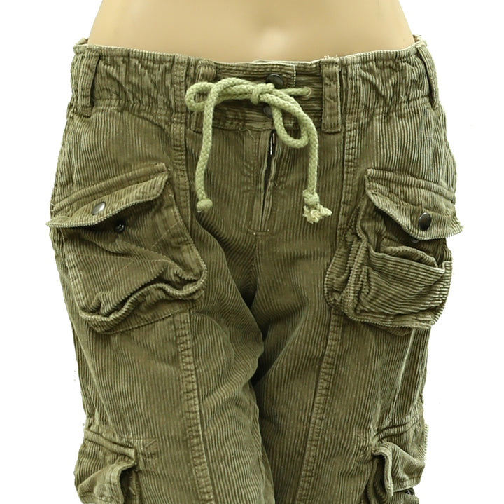 Free People Tahiti Cord Cargo Pants
