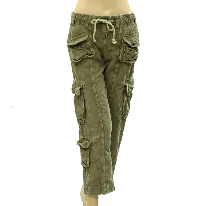 Free People Tahiti Cord Cargo Pants