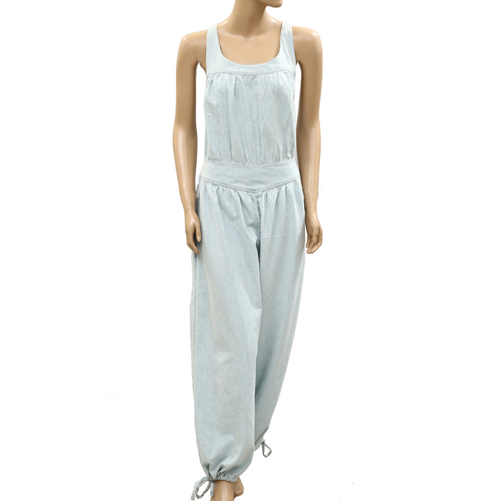 Free People We The Free Vintage Heirloom One-Piece Jumpsuit