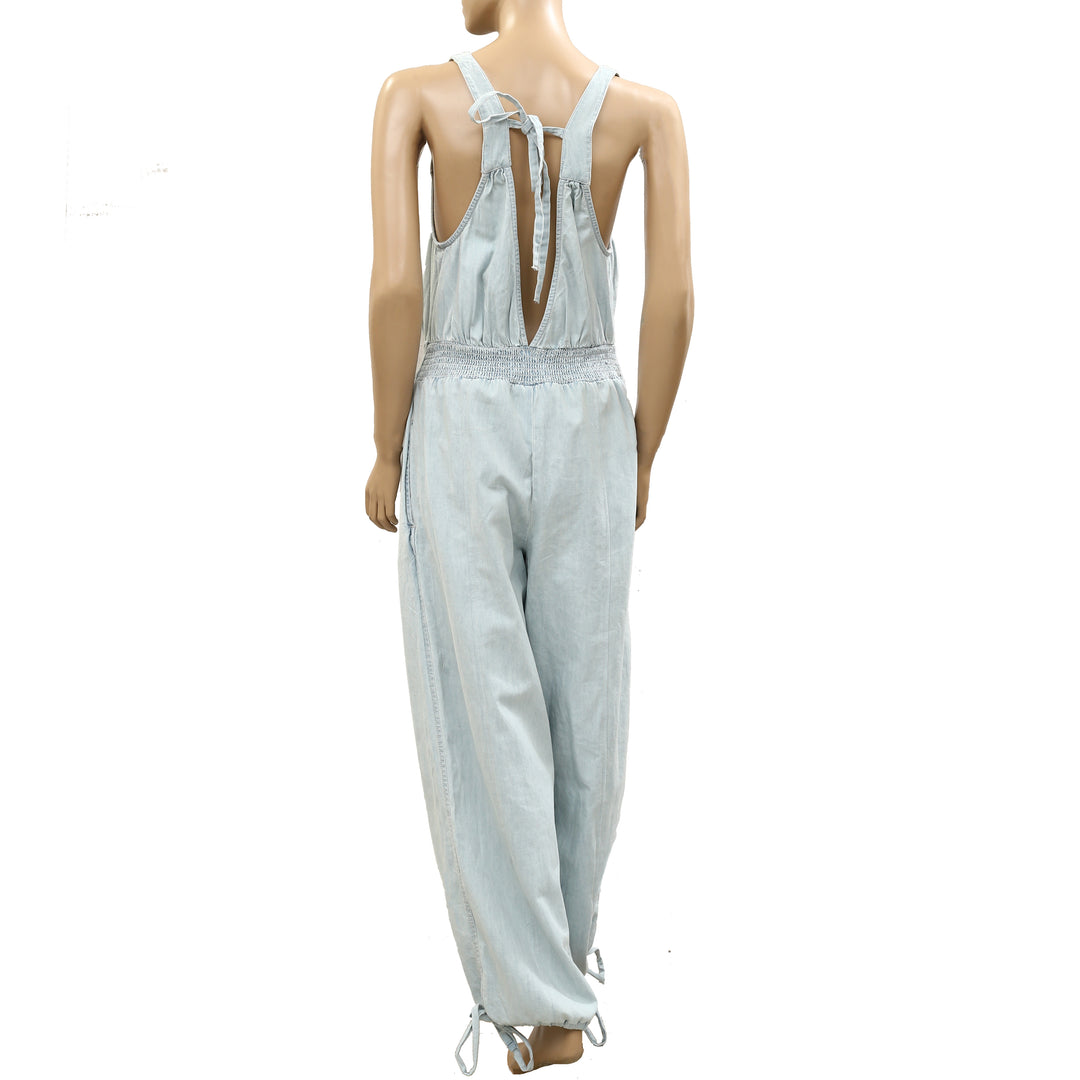 Free People We The Free Vintage Heirloom One-Piece Jumpsuit