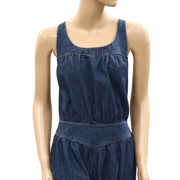 Free People We The Free Vintage Heirloom One-Piece Jumpsuit