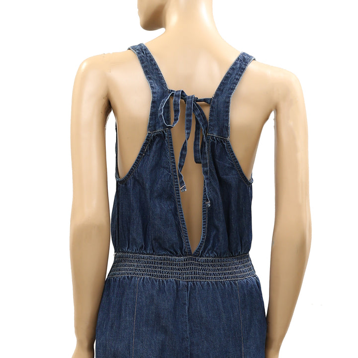 Free People We The Free Vintage Heirloom One-Piece Jumpsuit