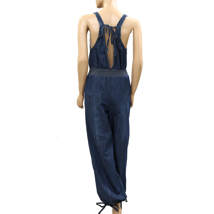 Free People We The Free Vintage Heirloom One-Piece Jumpsuit