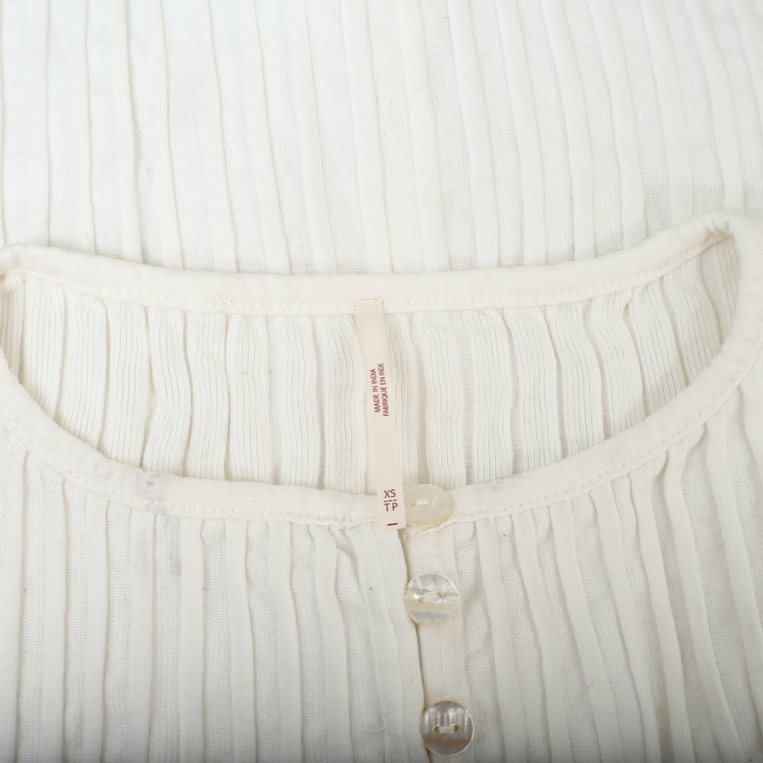 Free People Tilly Vest Blouse Top