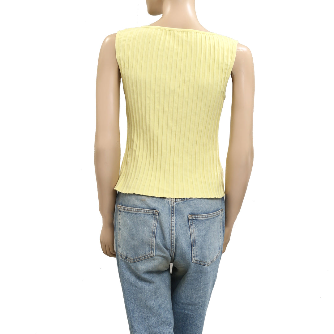 Free People Tilly Vest Blouse Top