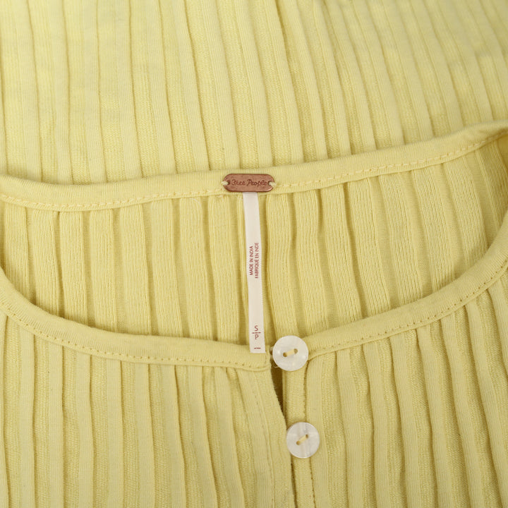 Free People Tilly Vest Blouse Top