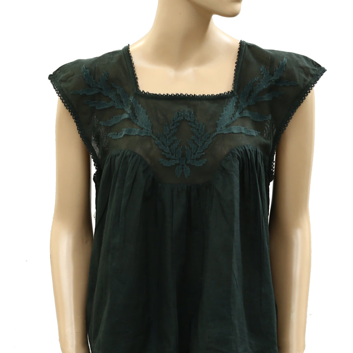 The Great The Dawn Embroidered Top