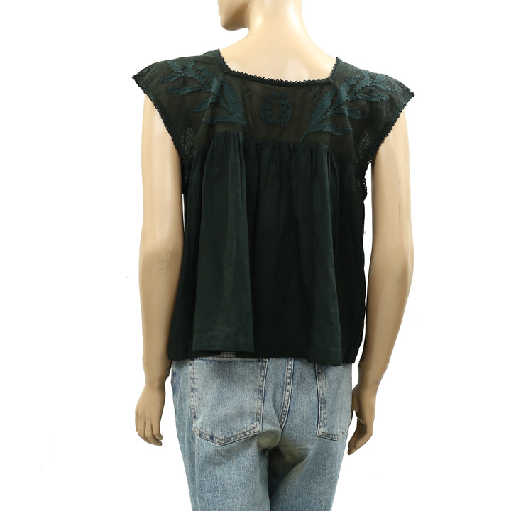 The Great The Dawn Embroidered Top