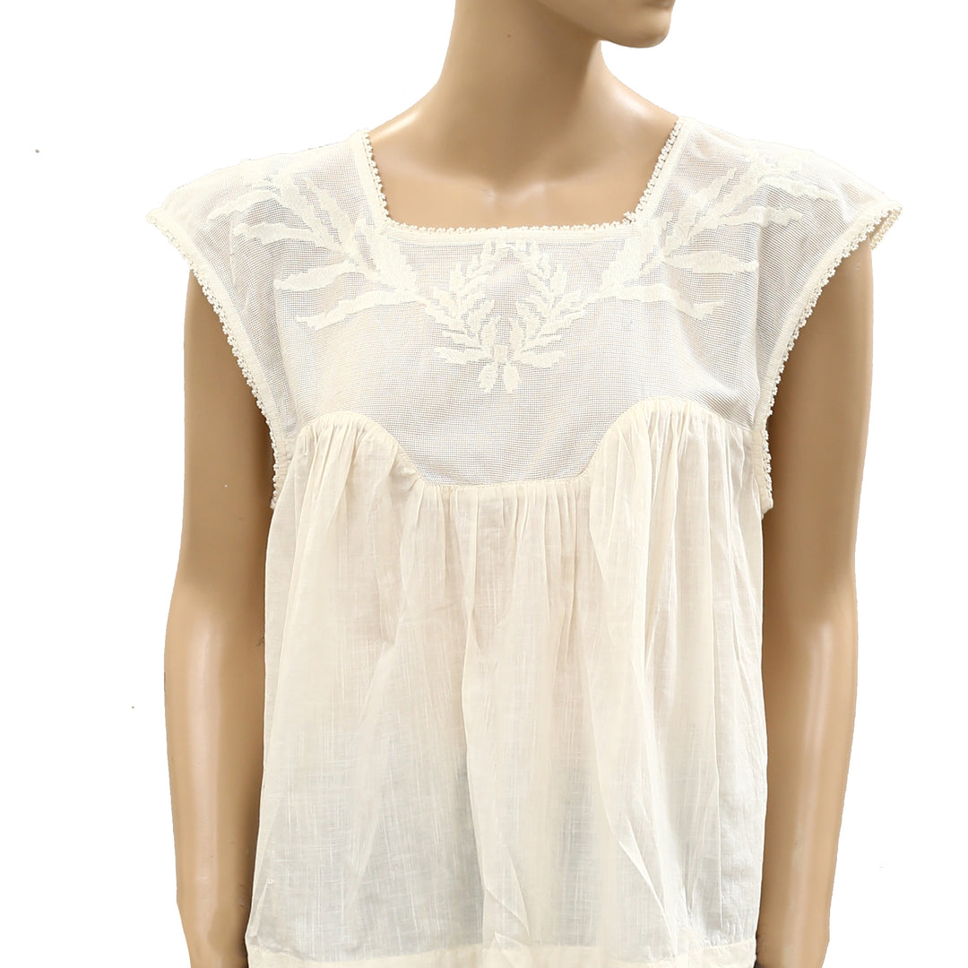 The Great The Dawn Embroidered Top