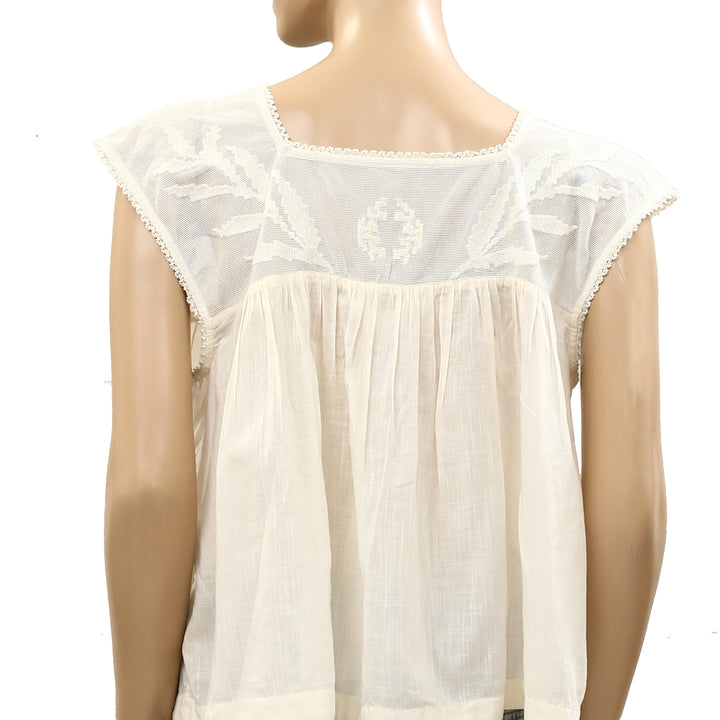 The Great The Dawn Embroidered Top