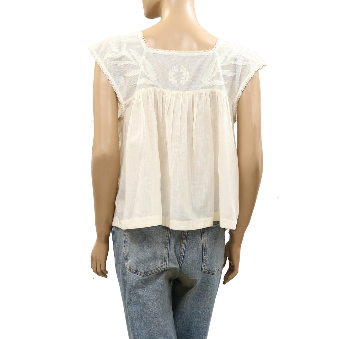 The Great The Dawn Embroidered Top
