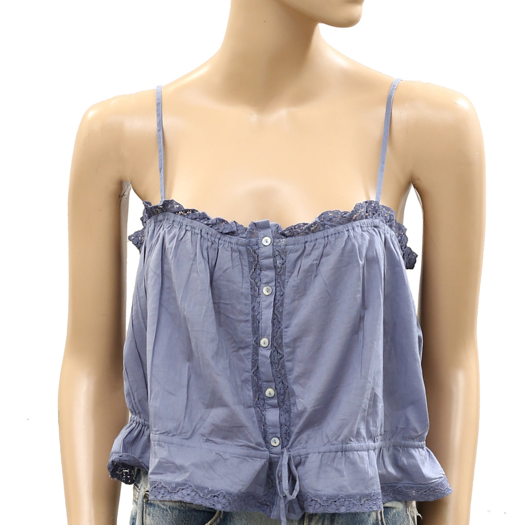 Free People Wistful Daydream Tube Cropped Top