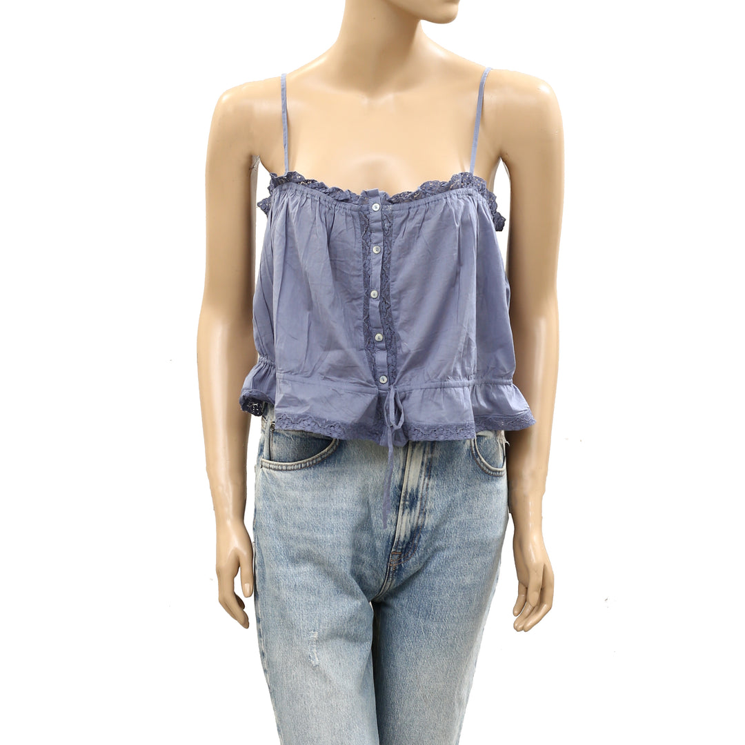 Free People Wistful Daydream Tube Cropped Top