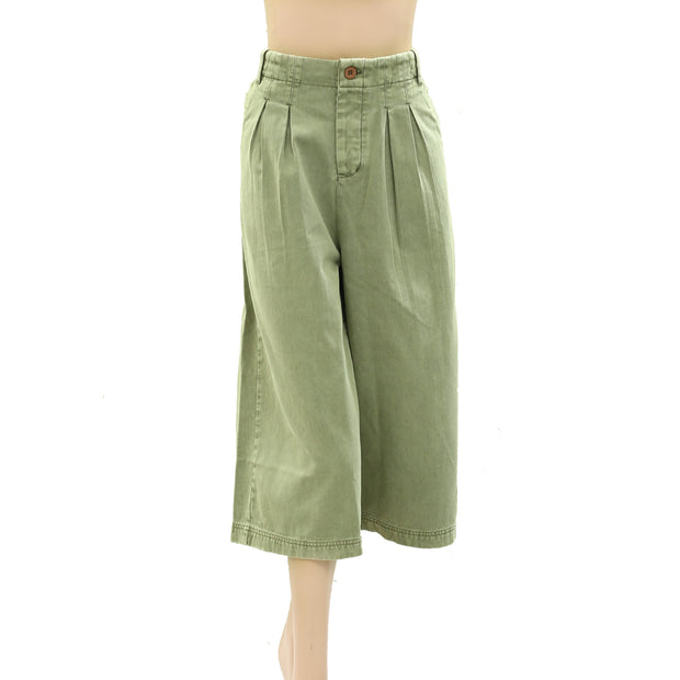 Free People Hard Rain Gaucho Pants M-8