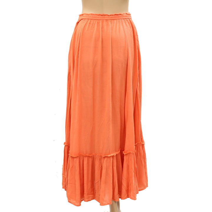 Free People Solid Maxi Skirt