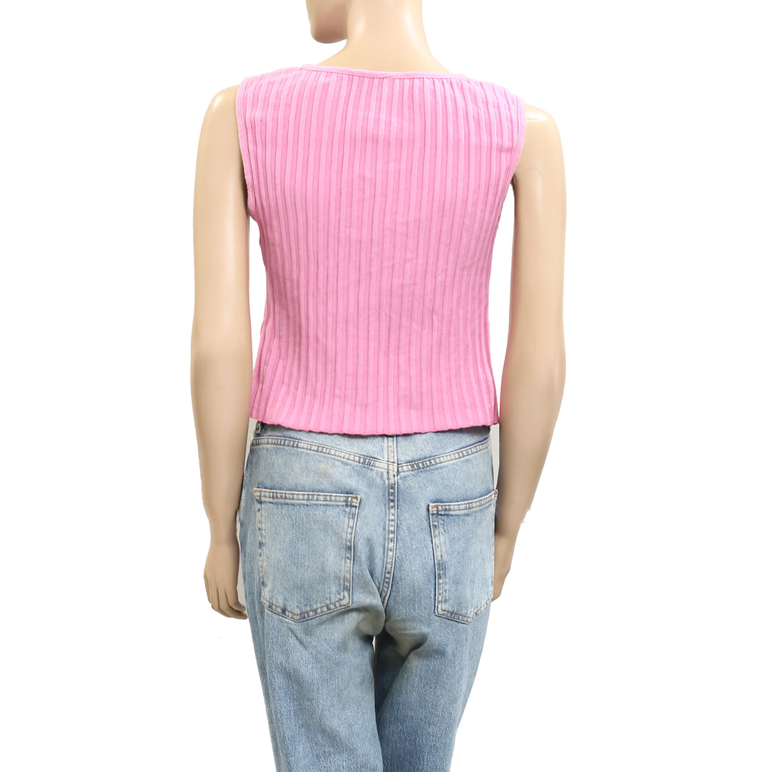 Free People Tilly Vest Blouse Top