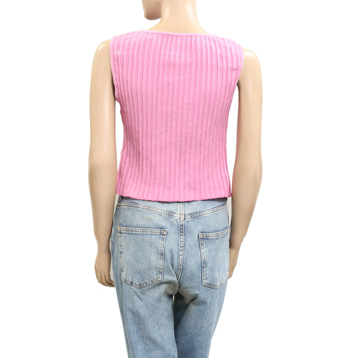 Free People Tilly Vest Blouse Top