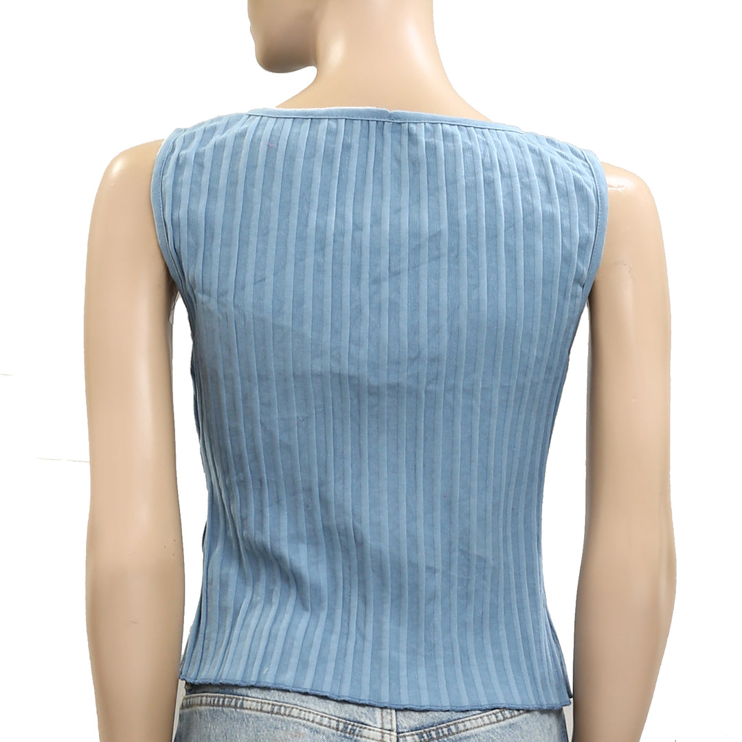 Free People Tilly Vest Blouse Top