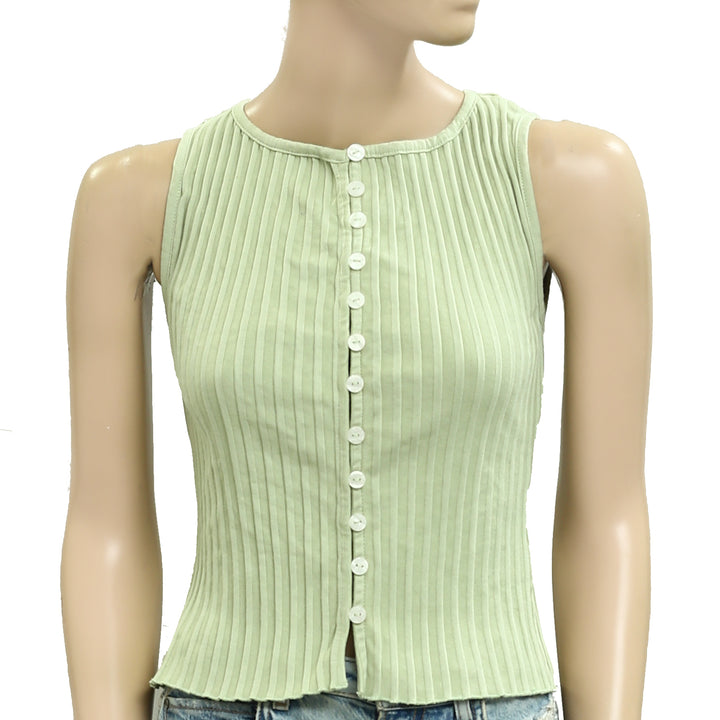 Free People Tilly Vest Blouse Top