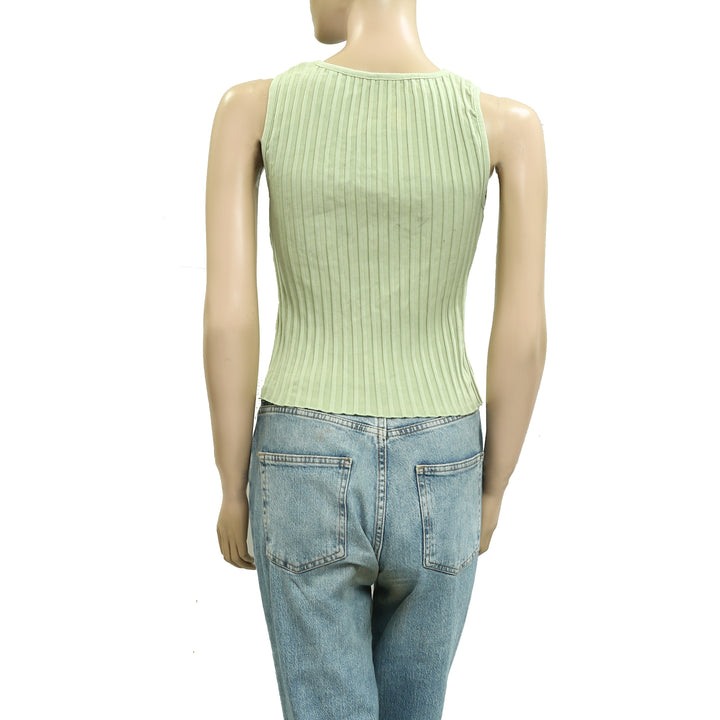 Free People Tilly Vest Blouse Top