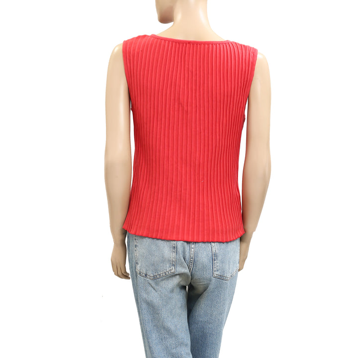 Free People Tilly Vest Blouse Top