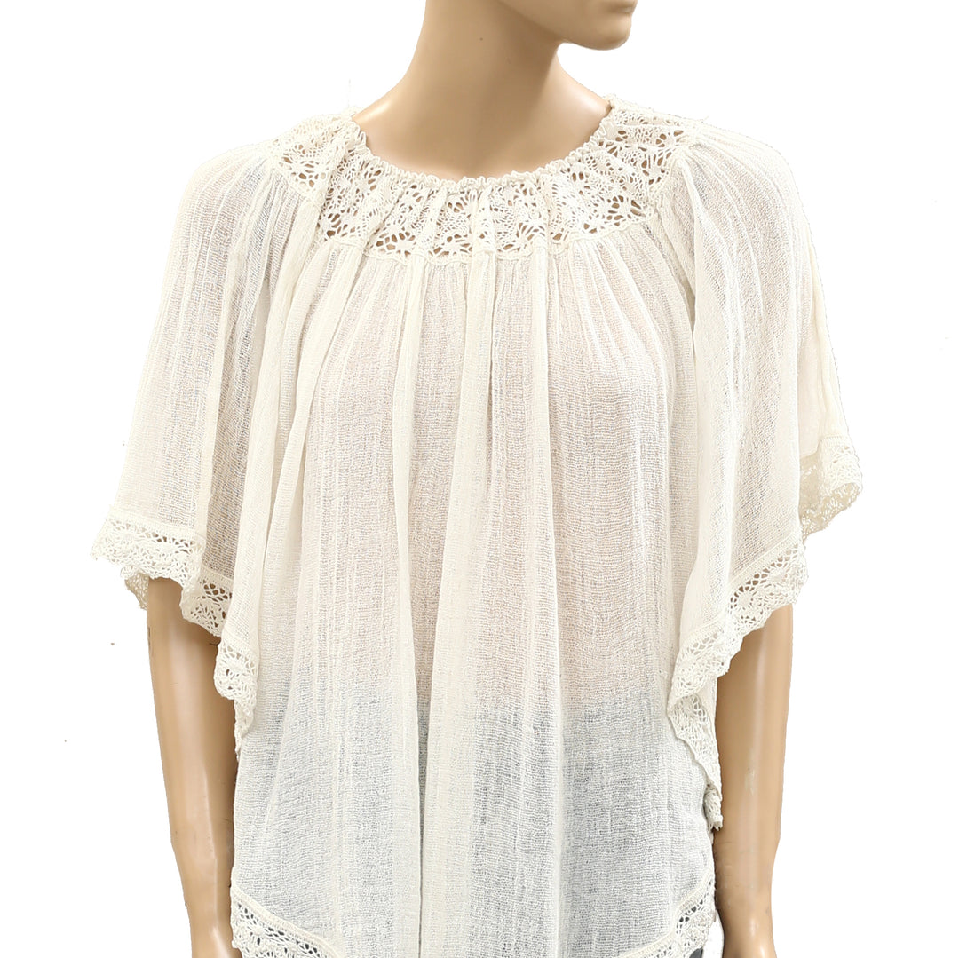 Denim & Supply Ralph Lauren Crochet Tunic Top