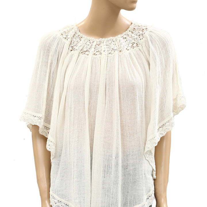 Denim & Supply Ralph Lauren Crochet Tunic Top