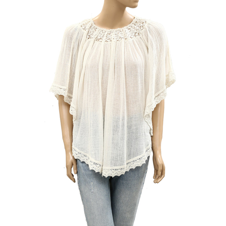 Denim & Supply Ralph Lauren Crochet Tunic Top