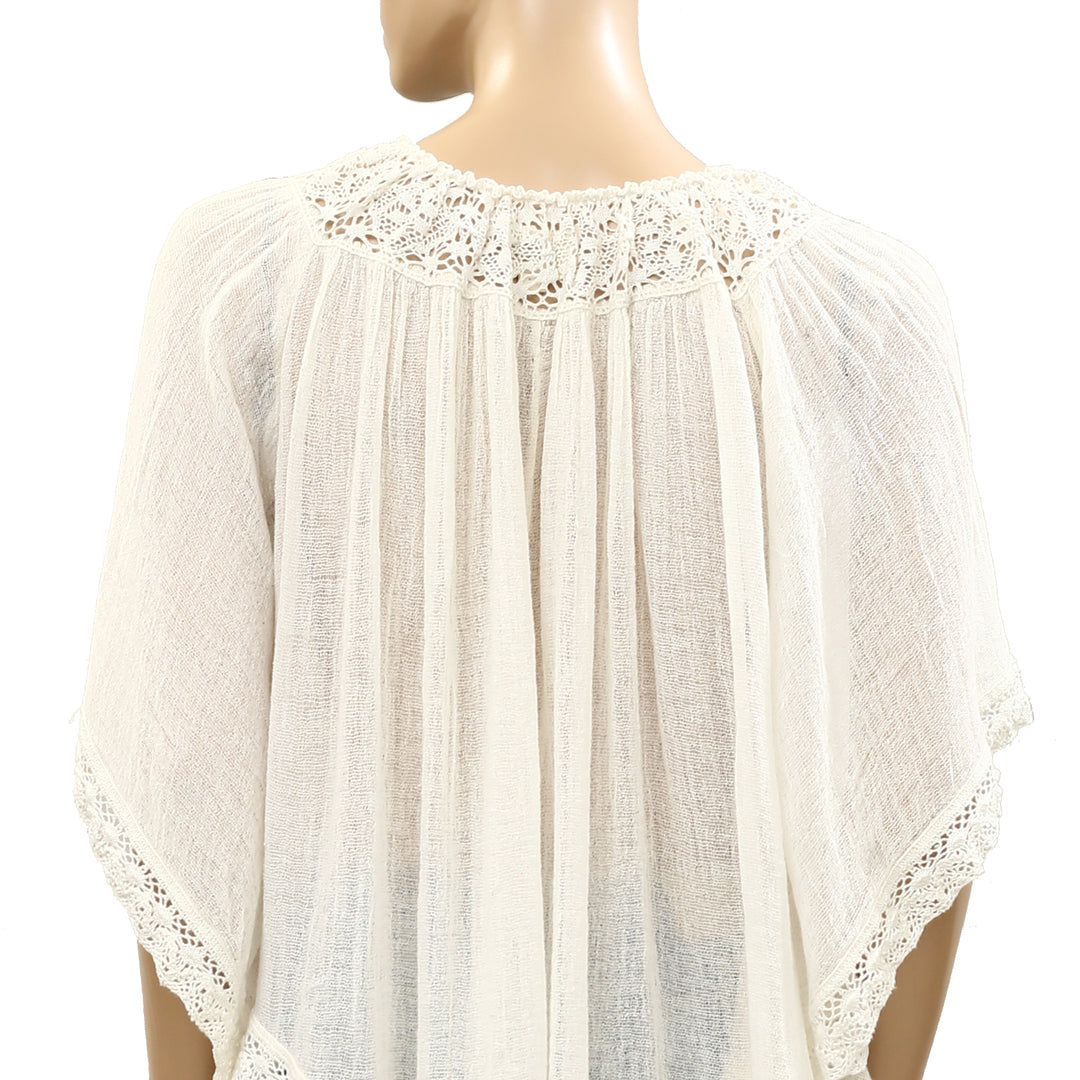 Denim & Supply Ralph Lauren Crochet Tunic Top