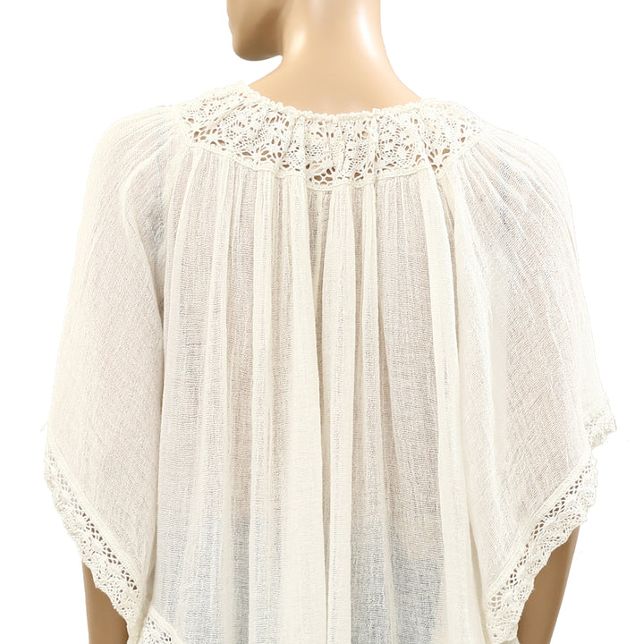 Denim & Supply Ralph Lauren Crochet Tunic Top
