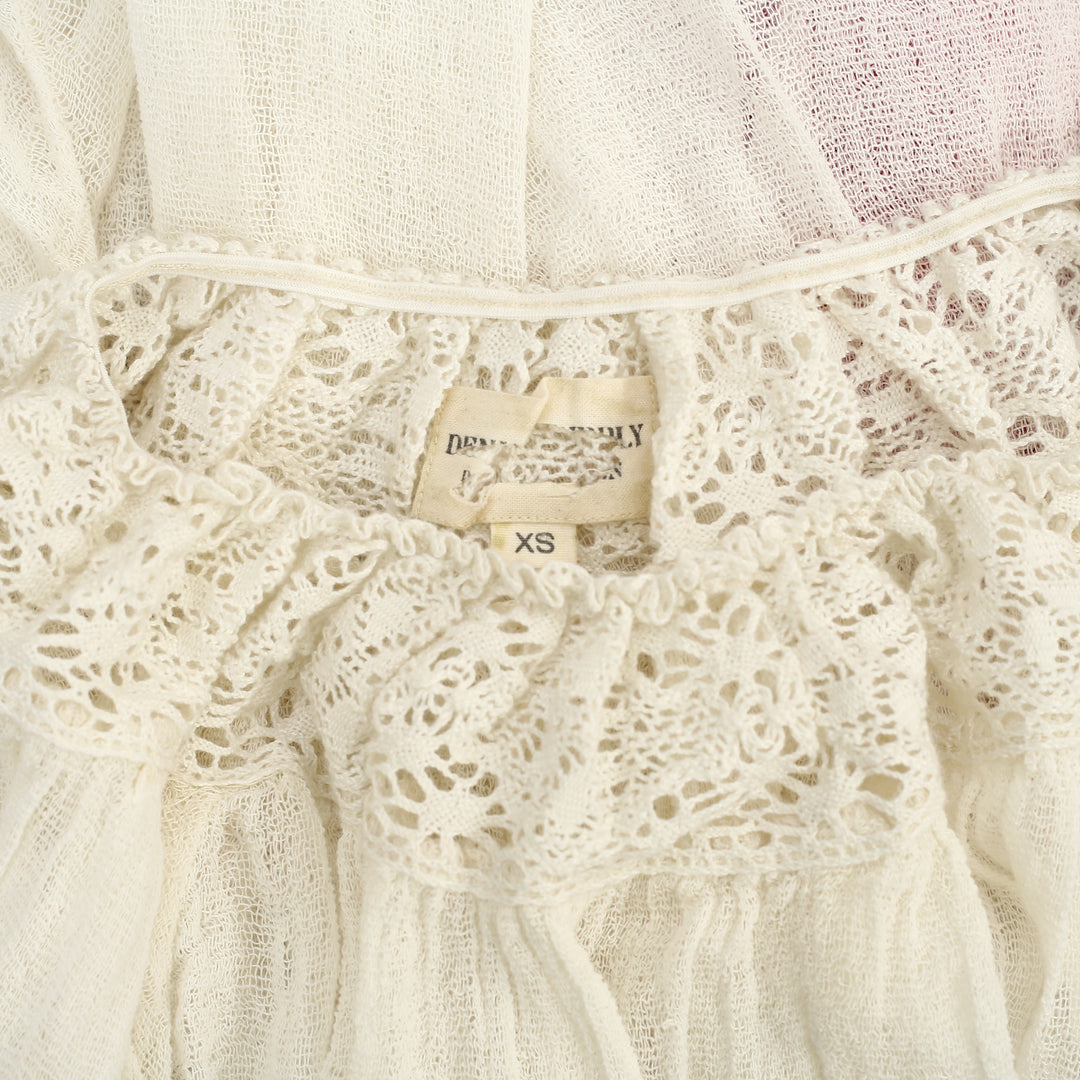 Denim & Supply Ralph Lauren Crochet Tunic Top