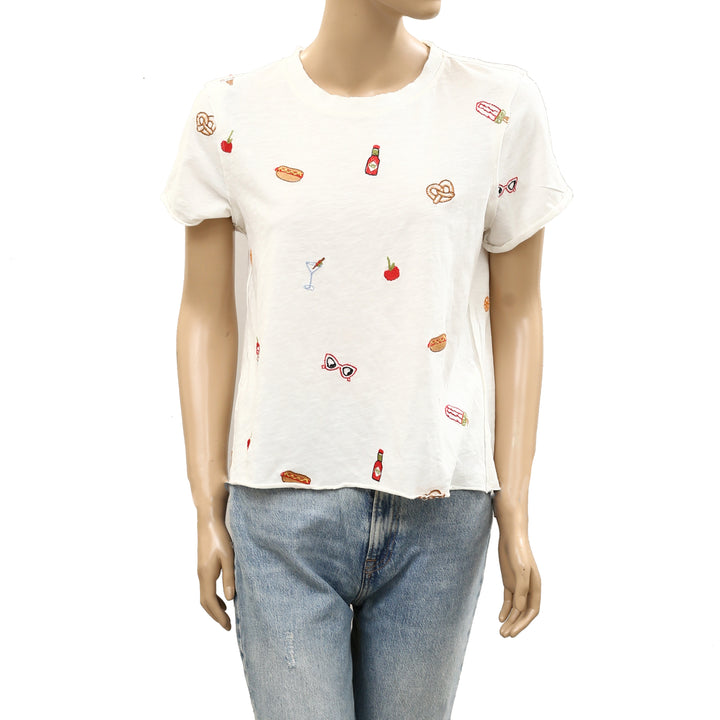 Maeve Anthropologie The Caitlin Boxy T-Shirt