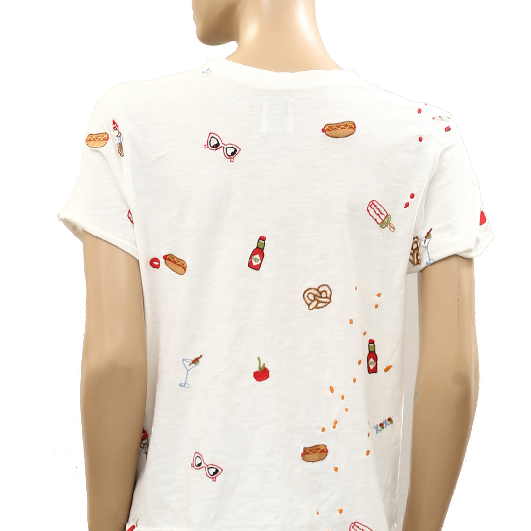 Maeve Anthropologie The Caitlin Boxy T-Shirt