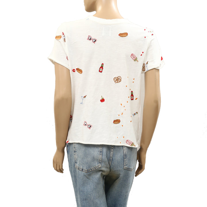 Maeve Anthropologie The Caitlin Boxy T-Shirt