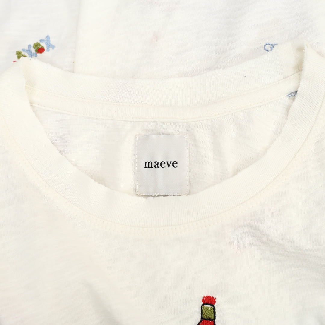 Maeve Anthropologie The Caitlin Boxy T-Shirt