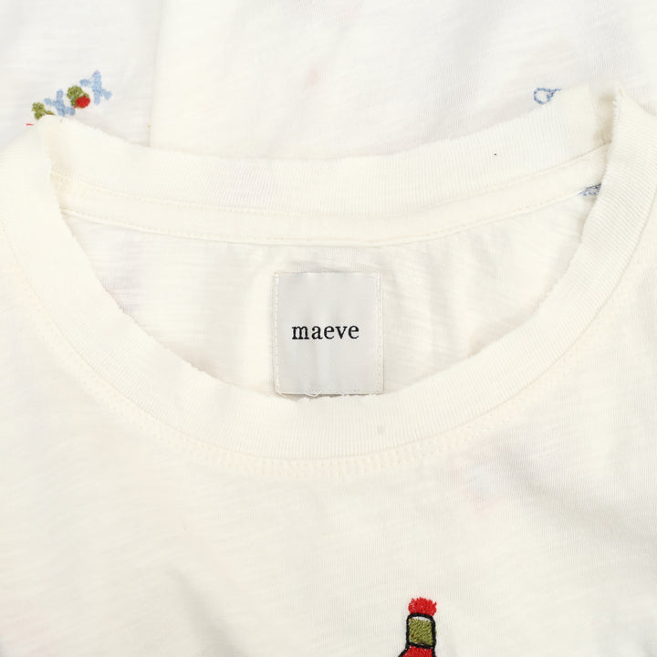 Maeve Anthropologie The Caitlin Boxy T-Shirt