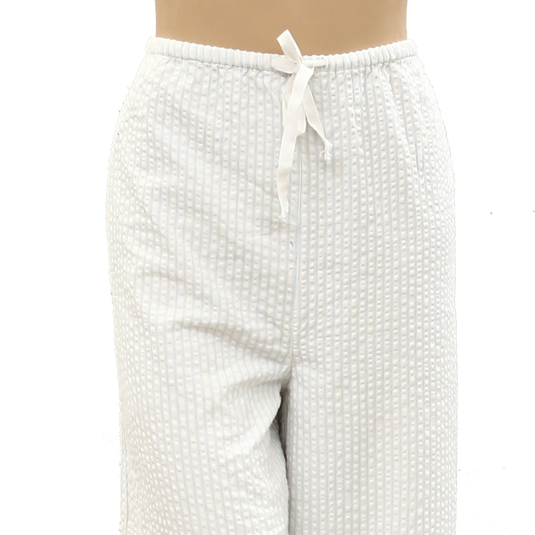 Free People Flower Eyelet Embroidered Trousers Pants