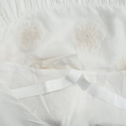 Merlette Aronia Floral-Appliqué Cotton-Blend Wrap Dress