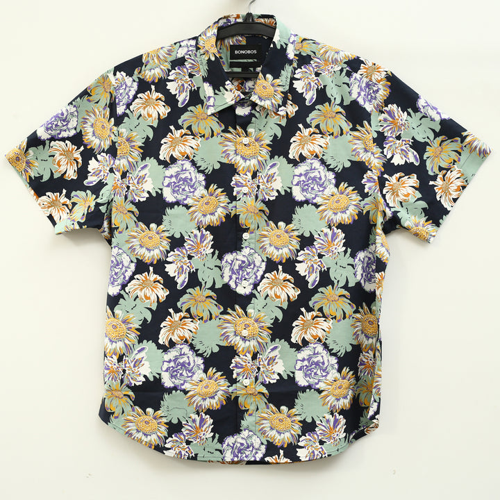 Bonobos Stretch Riviera Short Sleeve Men's Shirt