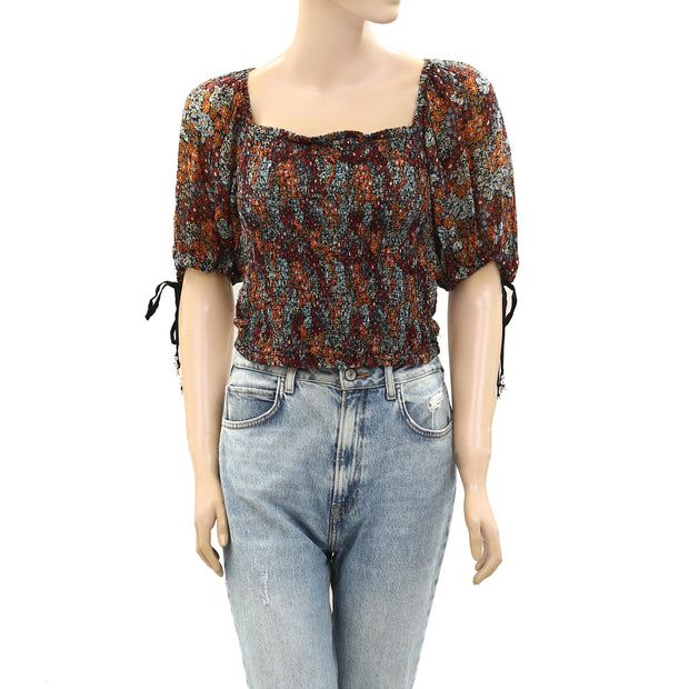 Free People Back On Cropped Top