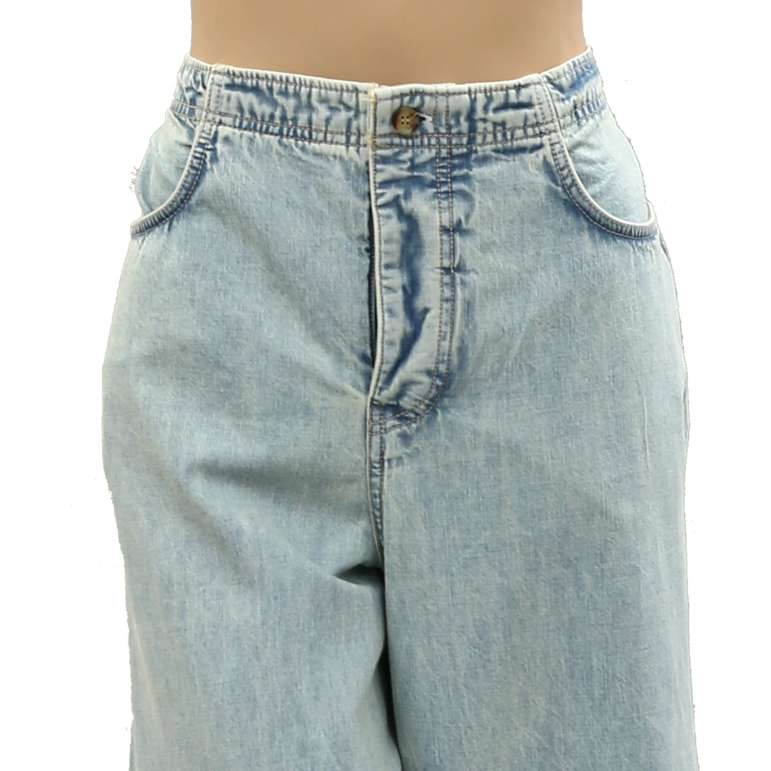 Free People We The Free Love Me Not Bloomer Jeans Pants